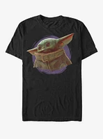 Star Wars The Mandalorian Child Purple Ball T-Shirt