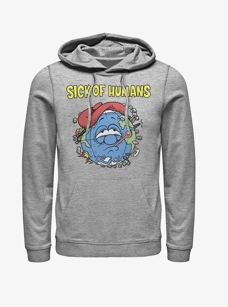 Sick Of Humans Hoodie