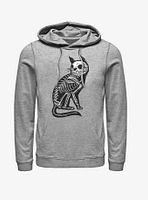 Cat X-Ray Skeleton Hoodie