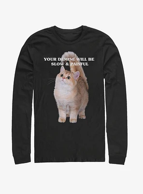Demise Cat Long-Sleeve T-Shirt