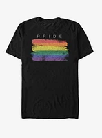 Pride Paintbrush Rainbow T-Shirt