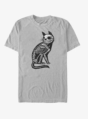 Cat X-Ray Skeleton T-Shirt