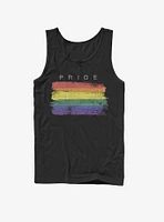 Pride Paintbrush Rainbow Tank