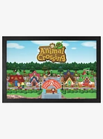 Animal Crossing: New Leaf Town Framed Wall Art