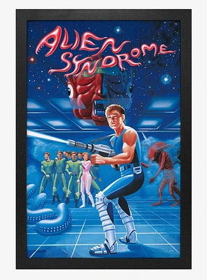 Sega Classic Alien Syndrome Poster