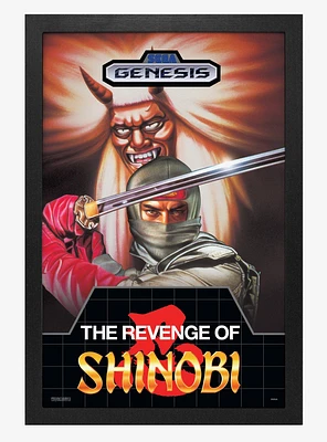 Sega Classic Shinobi Genesis Poster