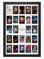 Star Wars One Sheet Collage Framed Poster