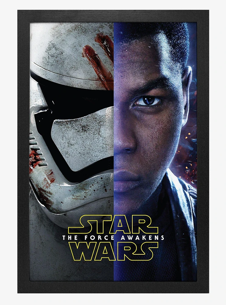 Star Wars: The Force Awakens Finn FN-2187 Framed Poster