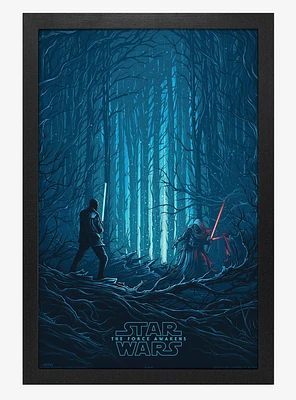 Star Wars The Force Awakens Finn V Ren Poster