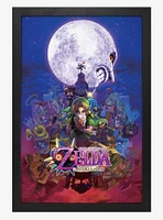 Nintendo The Legend Of Zelda Majora's Mask Framed Poster