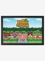 Animal Crossing: New Leaf Town Framed Wall Art