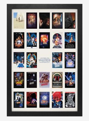 Star Wars One Sheet Collage Poster