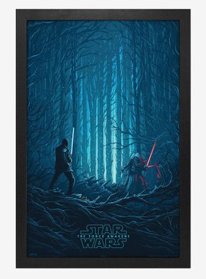 Star Wars The Force Awakens Finn V Ren Poster