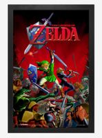 The Legend Of Zelda Battle Poster