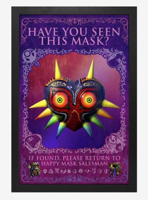 The Legend Of Zelda Have You Seen This Mask? Poster