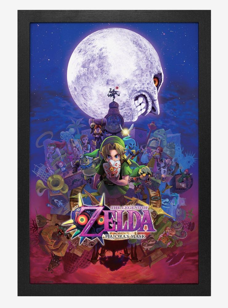 The Legend Of Zelda Majora'S Mask Poster