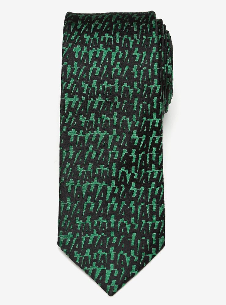 Dc Comics The Joker Ha Ha Green Youth Tie