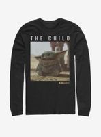 Star Wars The Mandalorian Child Square Scene Long-Sleeve T-Shirt