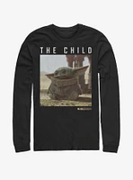 Star Wars The Mandalorian Child Square Scene Long-Sleeve T-Shirt
