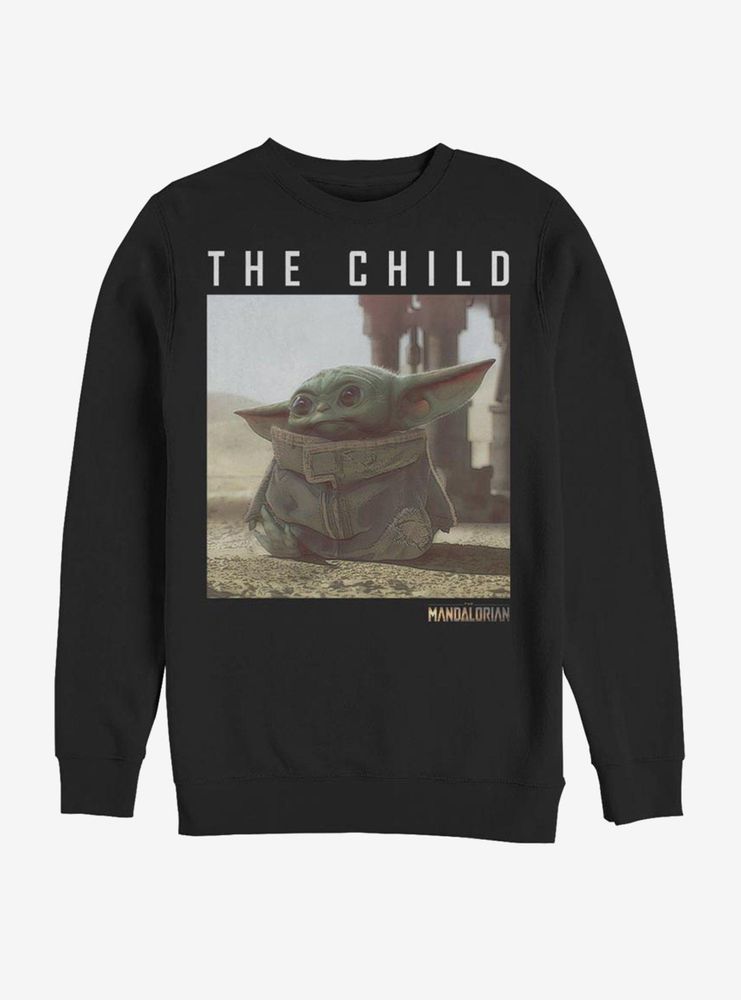 Star Wars The Mandalorian Child Square Scene Sweatshirt