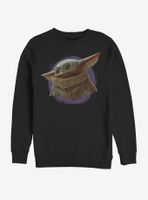 Star Wars The Mandalorian Child Purple Ball Sweatshirt