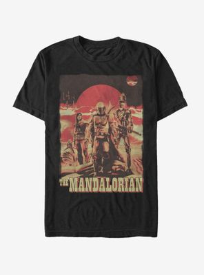 Star Wars The Mandalorian Gritty T-Shirt