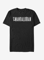 Star Wars The Mandalorian Simplistic Logo T-Shirt