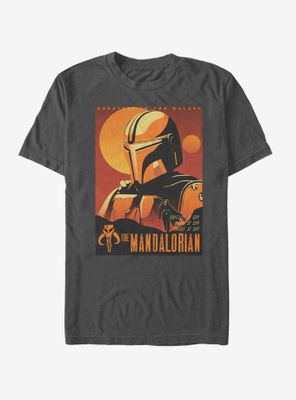Star Wars The Mandalorian Sunset T-Shirt