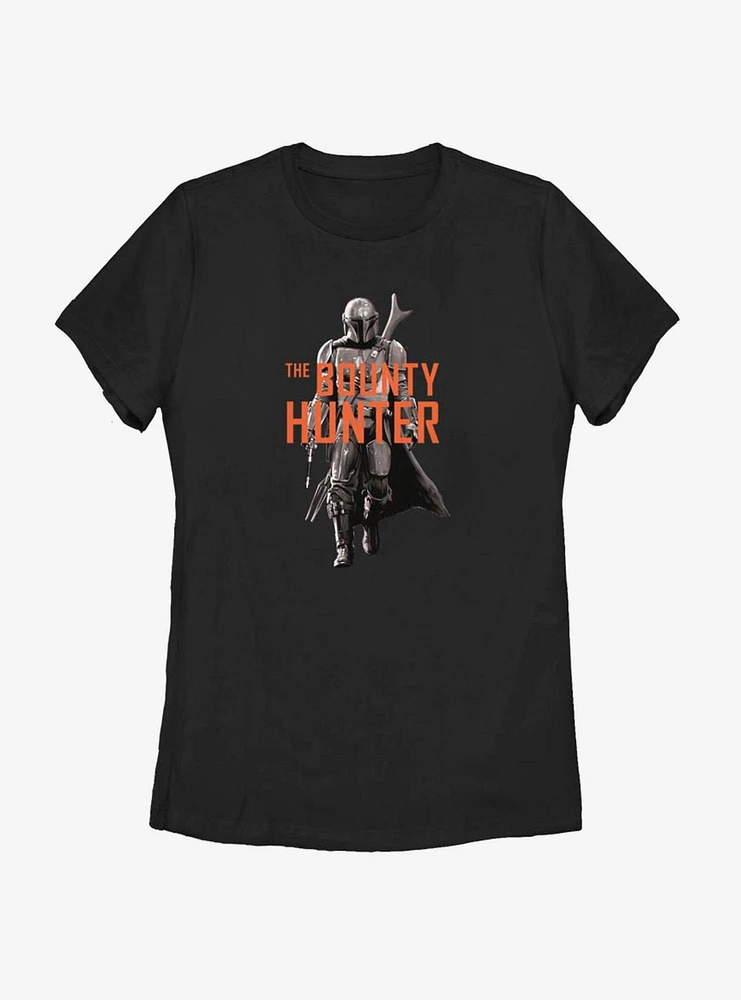 Star Wars The Mandalorian Bounty Hunt Womens T-Shirt