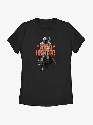 Star Wars The Mandalorian Bounty Hunt Womens T-Shirt