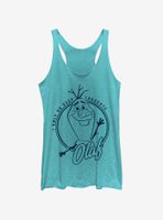 Disney Frozen 2 Deep Thought Olaf Womens Tank Top