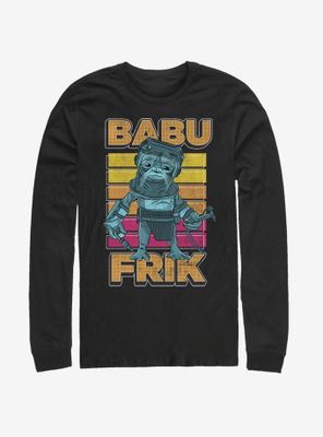 Star Wars Episode IX The Rise Of Skywalker Pop Babu Long-Sleeve T-Shirt