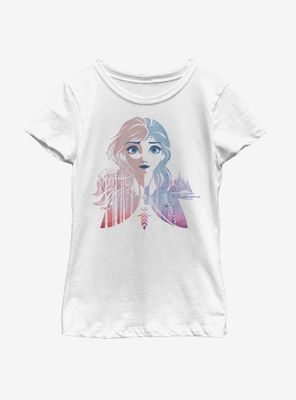 Disney Frozen 2 Anna Seasons Youth Girls T-Shirt