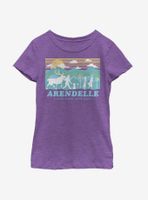 Disney Frozen 2 Arendelle Youth Girls T-Shirt