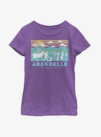 Disney Frozen 2 Arendelle Youth Girls T-Shirt