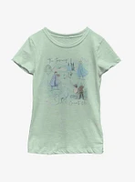 Disney Frozen 2 Arendelle Journey Youth Girls T-Shirt