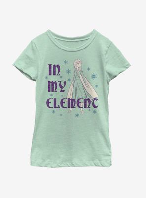 Disney Frozen 2 Elsa Element Youth Girls T-Shirt