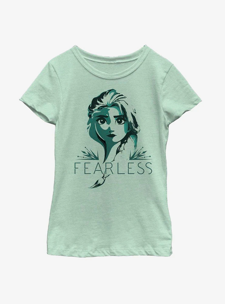 Disney Frozen 2 Elsa Fearless Youth Girls T-Shirt