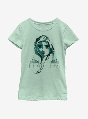 Disney Frozen 2 Elsa Fearless Youth Girls T-Shirt