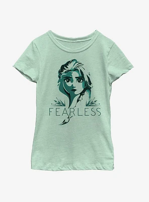 Disney Frozen 2 Elsa Fearless Youth Girls T-Shirt