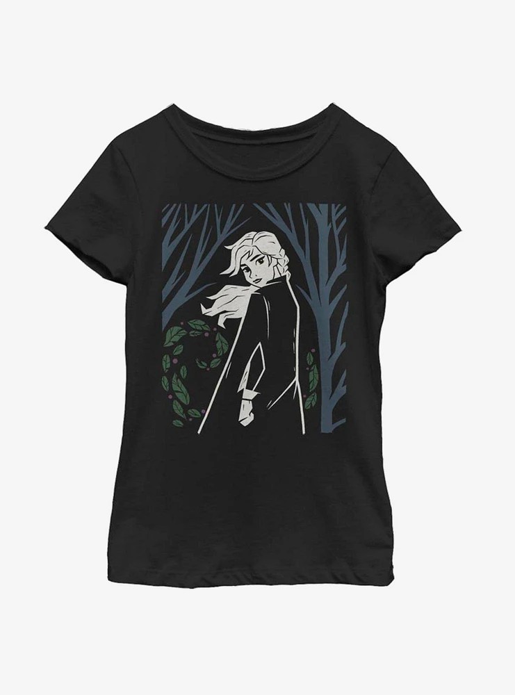 Disney Frozen 2 Anna Woods Youth Girls T-Shirt