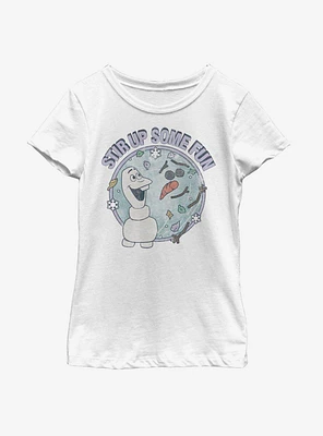 Disney Frozen 2 Olaf Stir Up Some Fun Youth Girls T-Shirt