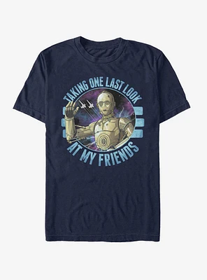 Star Wars Episode IX The Rise Of Skywalker Last Look C3PO T-Shirt