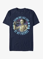 Star Wars Episode IX The Rise Of Skywalker Last Look C3PO T-Shirt