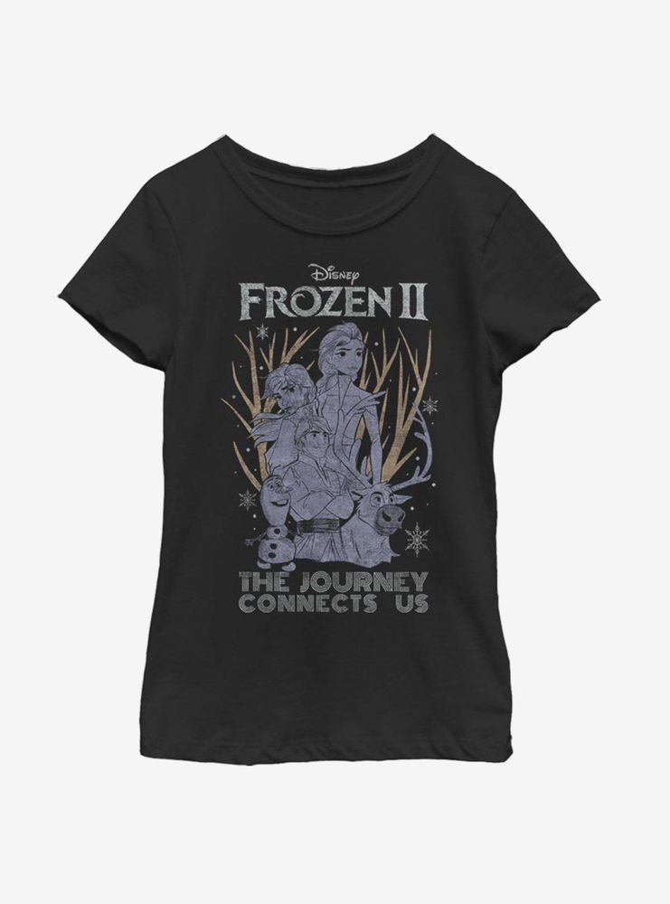 Disney Frozen 2 The Journey Connects Youth Girls T-Shirt
