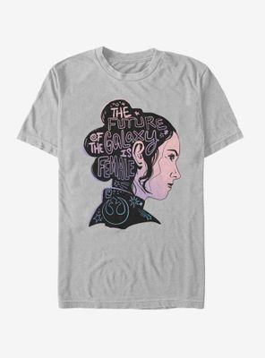 Star Wars Episode IX The Rise Of Skywalker Female Future Silhouette T-Shirt