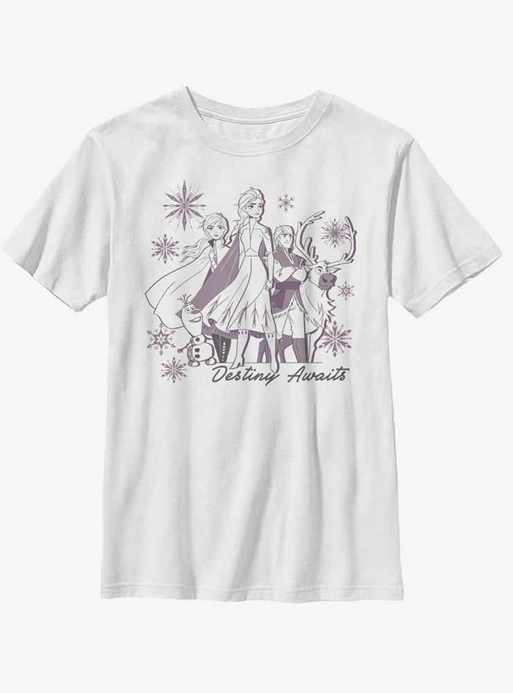 Disney Frozen 2 Destiny Awaits Youth T-Shirt