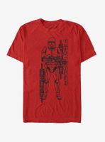 Star Wars Episode IX The Rise Of Skywalker Project Red T-Shirt