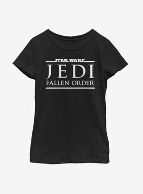 Star Wars Jedi Fallen Order Logo Youth Girls T-Shirt