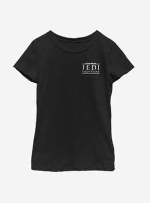 Star Wars Jedi Fallen Order Chest Logo Youth Girls T-Shirt